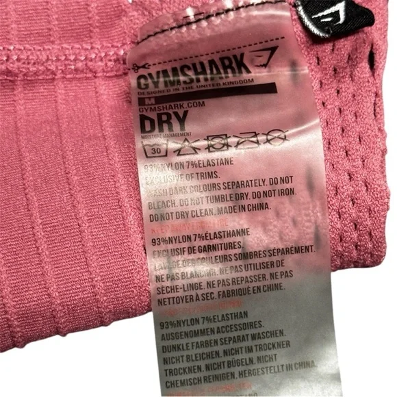 Gymshark Energy + Seamless legging in dusty pink Size Medium - Picture 9 of 9